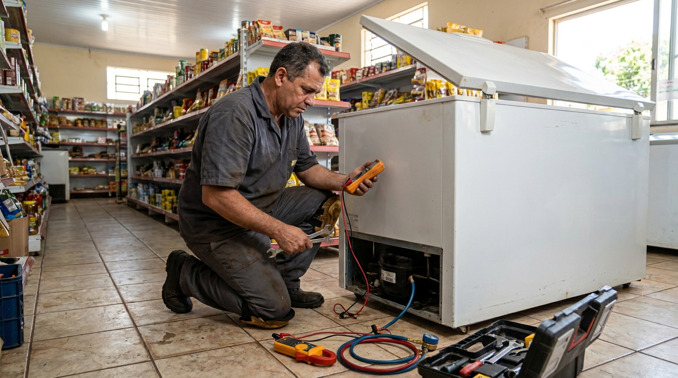 Manutenção em Motor Ventilador em Passo Fundo‑RS